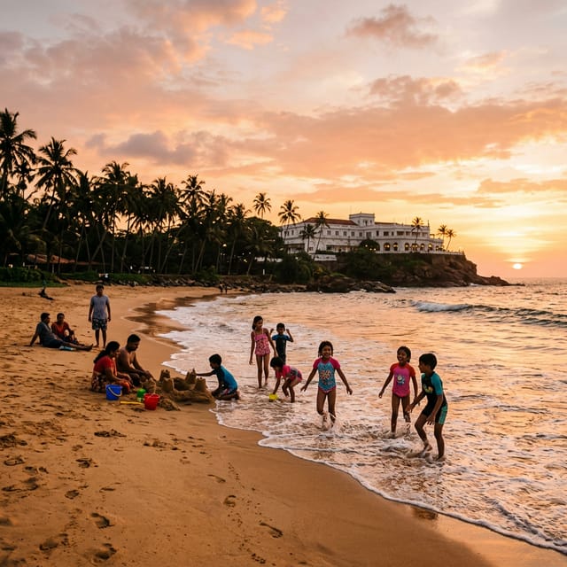 Mount Lavinia Beach — Best Beach for Kids Near Colombo