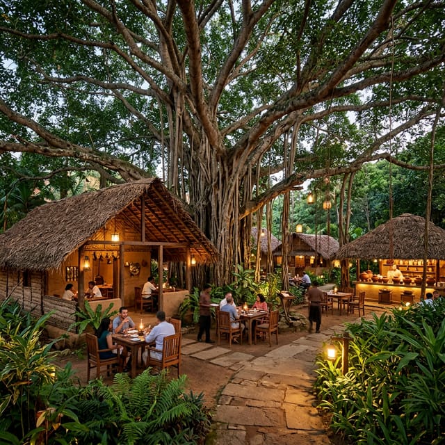 Nuga Gama at Cinnamon Grand — Village Dining with Kids