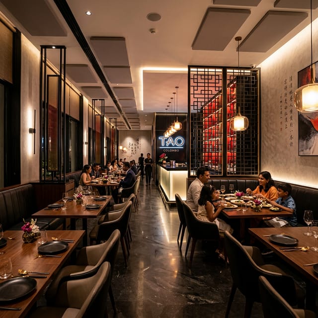 Tao Colombo — Chinese Dining with Kids